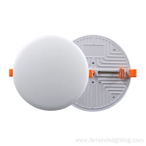 Round Square Adjustable RGB Frameless LED Panel Light